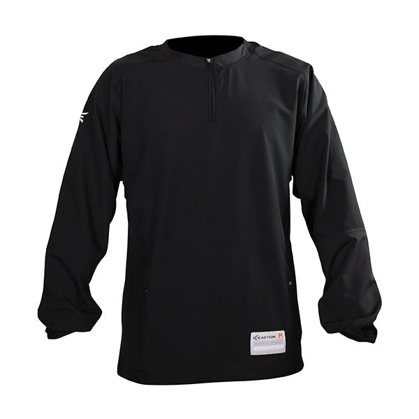 Easton Fuze Cage Jacket Long Sleeve Charcoal The Dugout